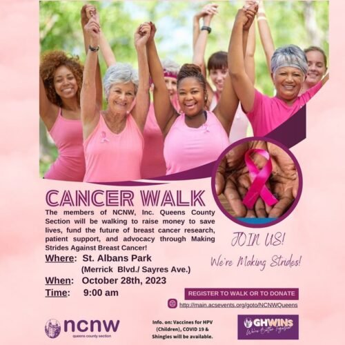 NCNW QCS 2023 Breast Cancer Walk