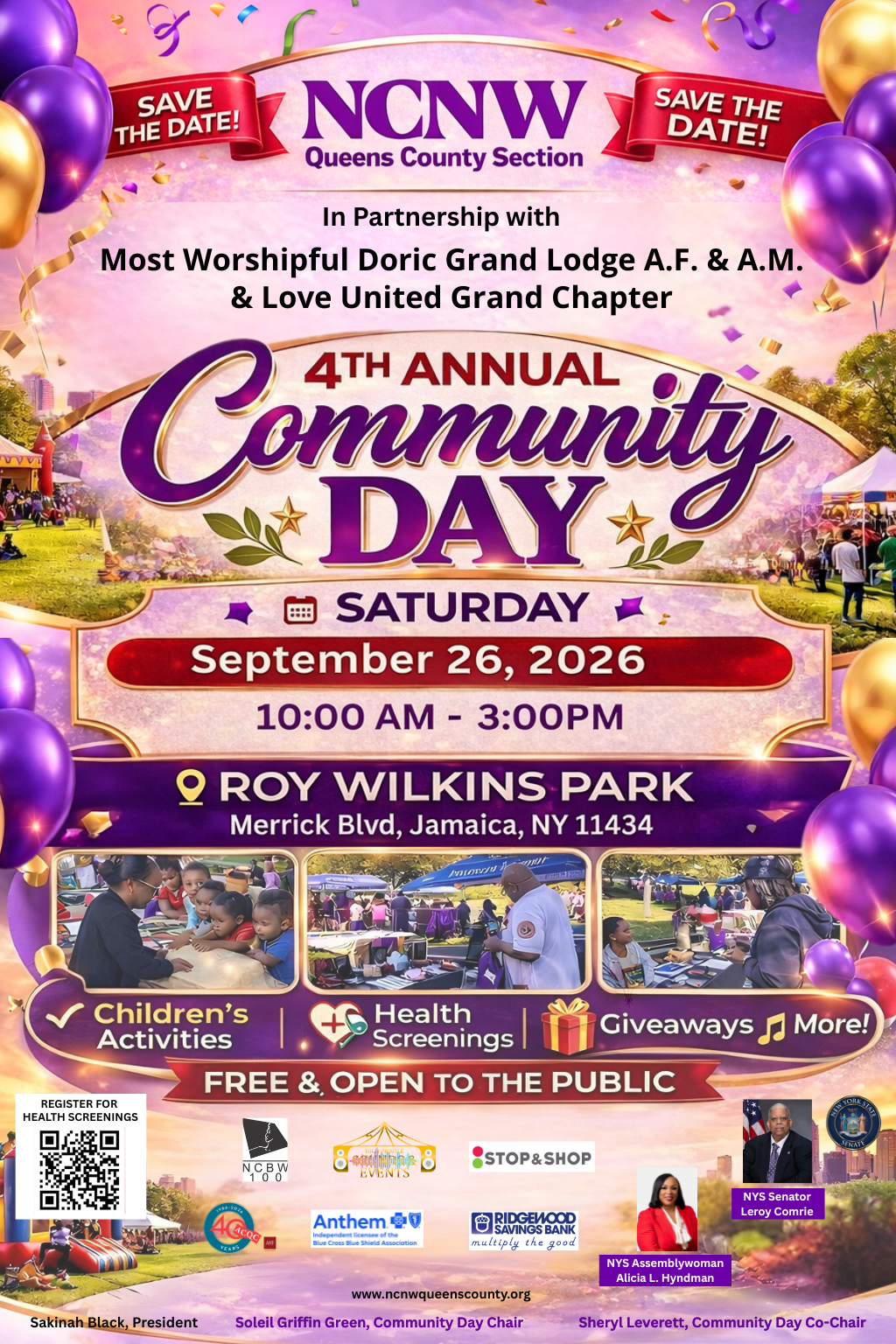 2026 Community Day - Save the Date 7-26